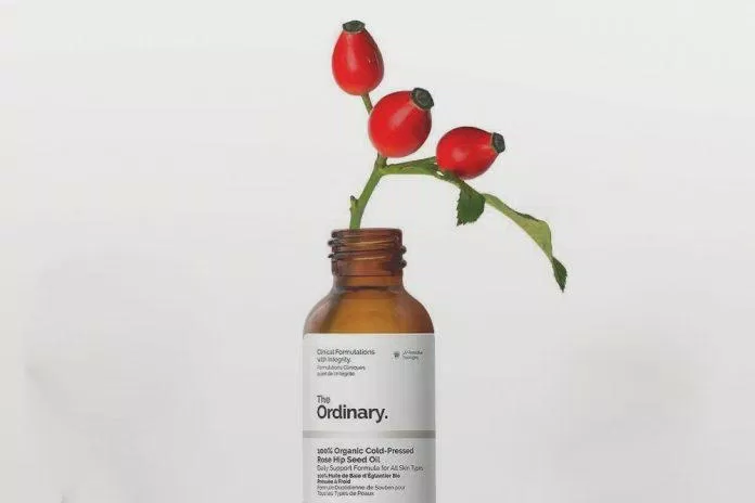 Dầu dưỡng The Ordinary 100% Organic Cold-Pressed Rose Hip Seed Oil có 100% thành phần là dầu nụ tầm xuân (ảnh: internet)