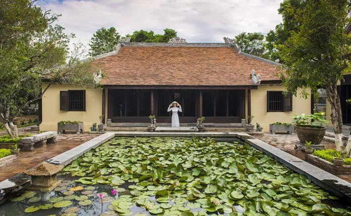 Nhà vườn An Hiên rất yên bình, mang lại cảm giác thư thái