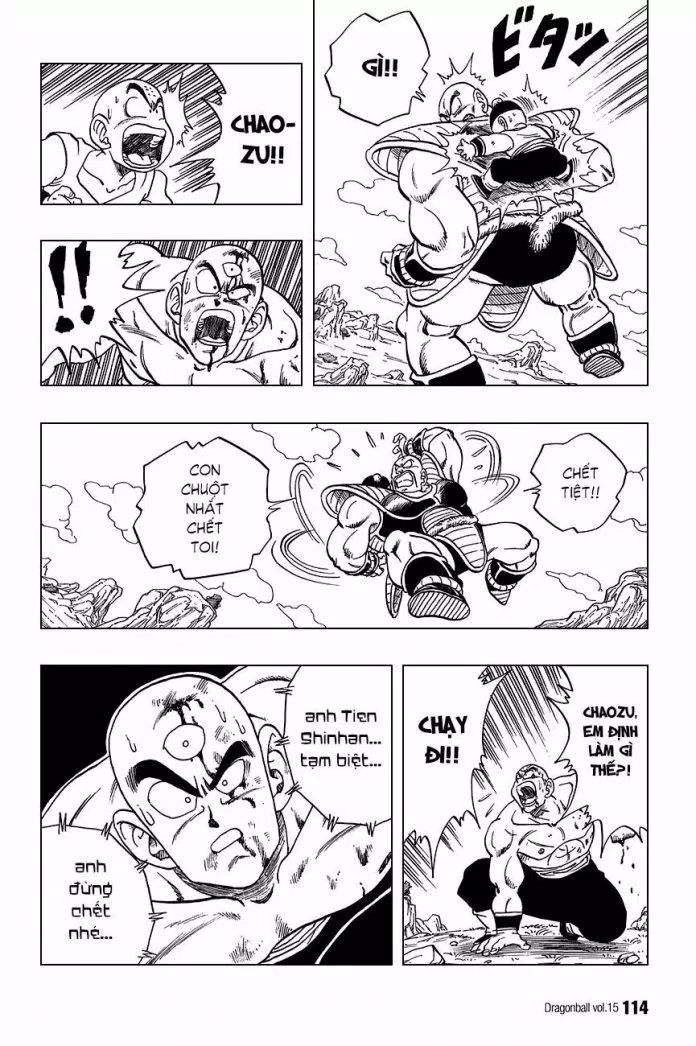 Dragon Ball luôn có những màn hy sinh cảm động như thế này (Ảnh: Internet). Dragon Ball luôn có những màn hy sinh cảm động như thế này (Ảnh: Internet).