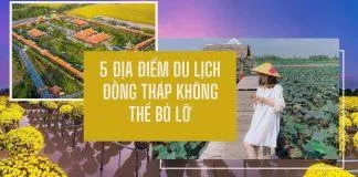 Địa điểm du lịch Đồng Tháp (Nguồn: Internet)