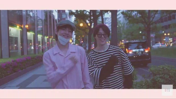 Jungkook và Jimin trong "G.C.F in Osaka" (Ảnh: YouTube)