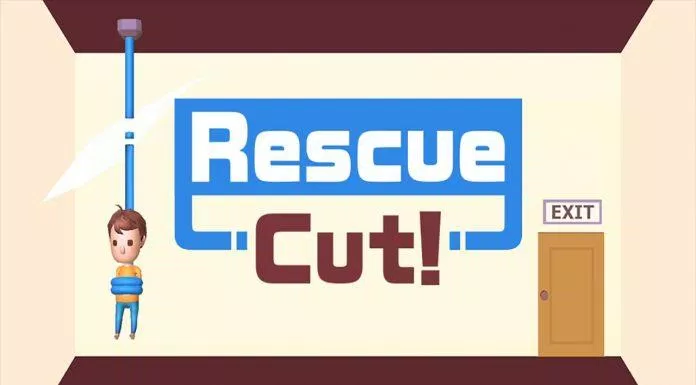 Giao diện của game Rescue Cut – Rope Puzzle (Ảnh: internet)