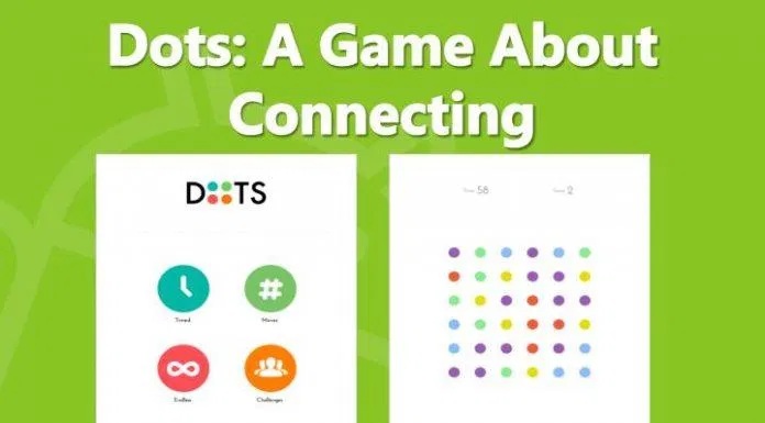 Giao diện của game Dots: A Game About Connecting (Ảnh: internet)