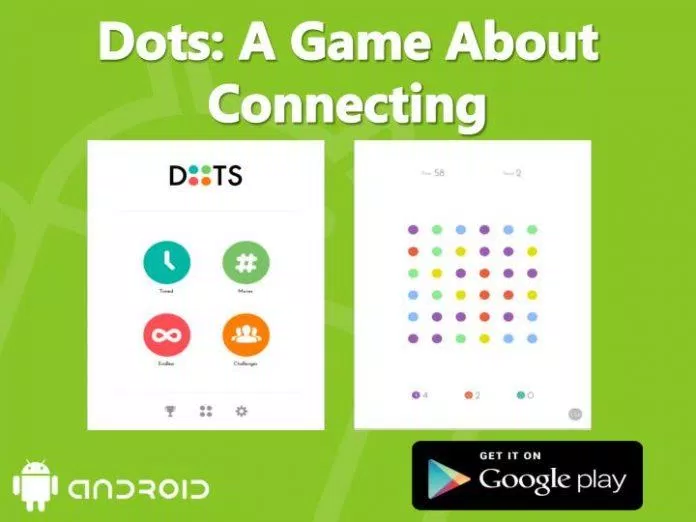 Giao diện của game Dots: A Game About Connecting (Ảnh: internet)