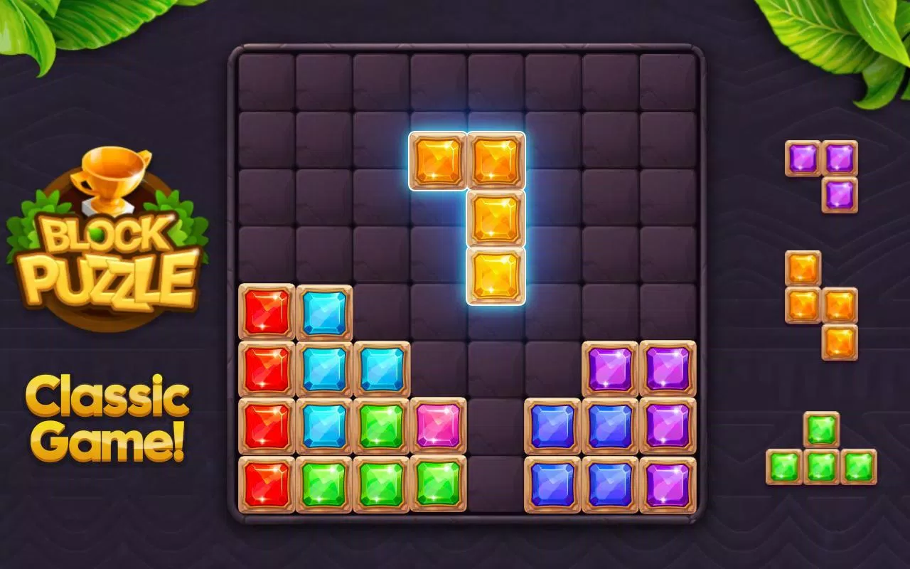 Giao diện game Đố khối Jewel – Game trí tuệ luyện phản xạ (Ảnh: internet)