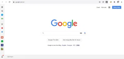 Trang chủ Google. (Ảnh: BlogAnChoi)