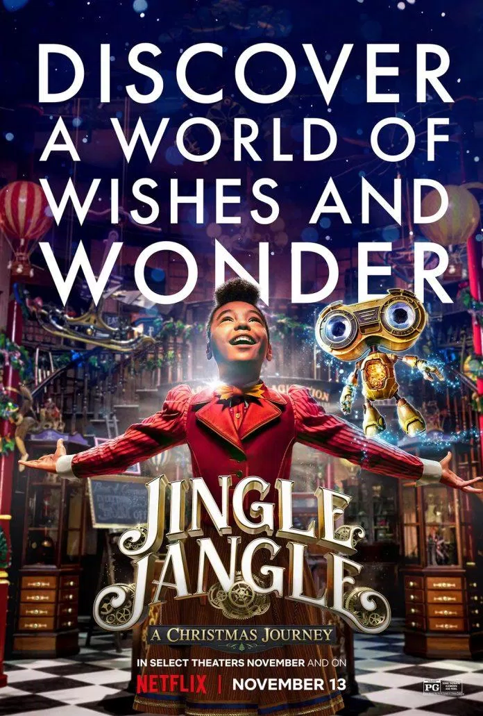 Poster phim Jingle Jangle: A Christmas Journey (ảnh: Internet)