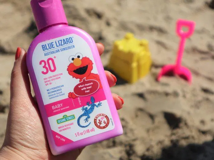 Kem chống nắng Blue Lizard Australian Sunscreen Baby Mineral (Nguồn: Internet).