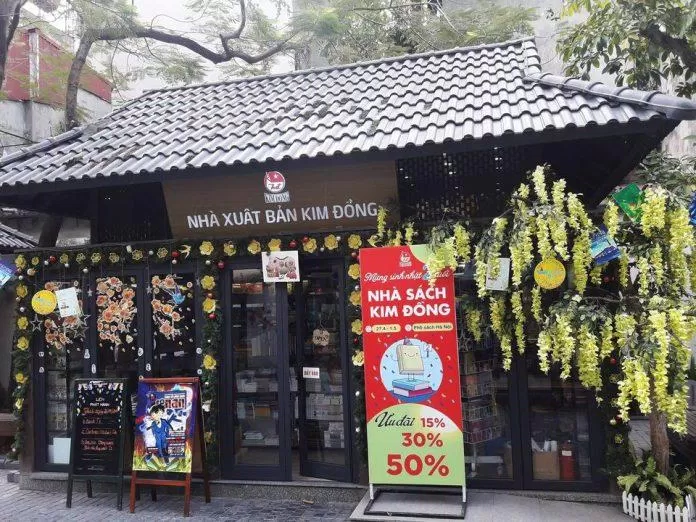 Nhà sách Kim Đồng tại Phố Sách (Ảnh Internet)