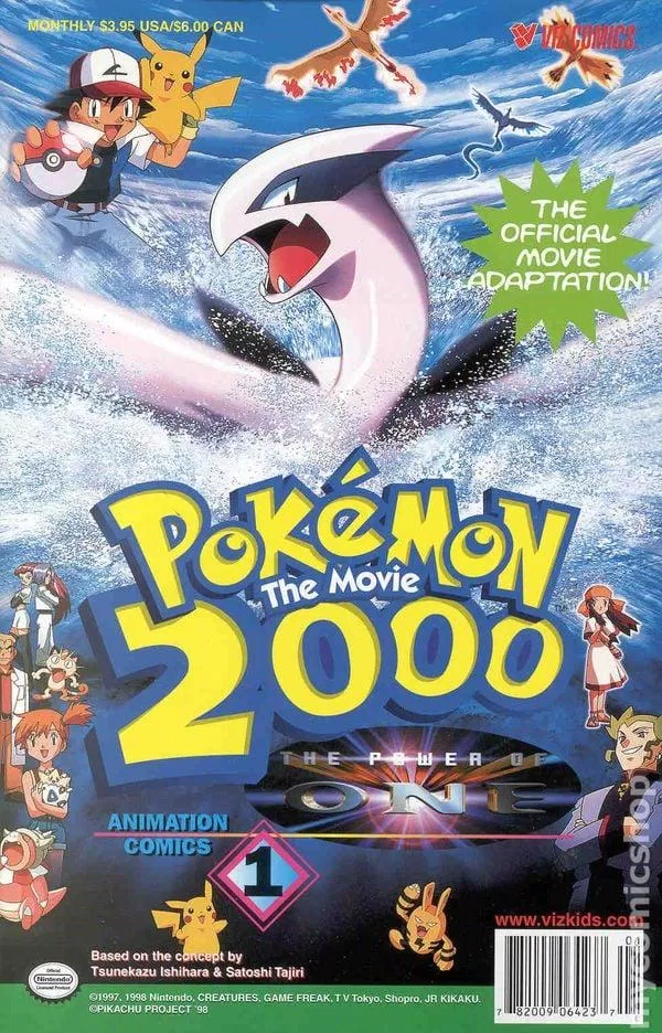 Poster bộ phim Pokémon: Maboroshi No Pokemon Lugia Bakutan (2000) (Nguồn: Internet)