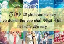 TOP 20 phim anime hay, có doanh thu cao nhất Nhật Bản từ trước đến nay