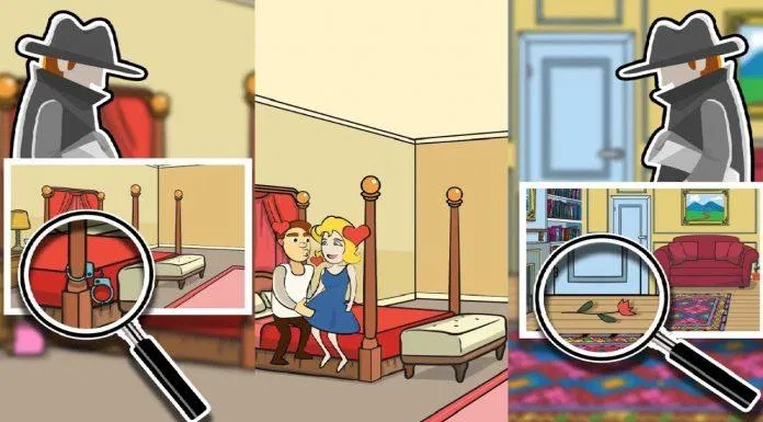 Một màn trong game Find The Differences - The Detective (Ảnh: internet)