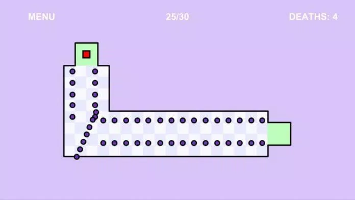 Một màn chơi trong game The World’s Hardest Game (Ảnh: inetrnet)