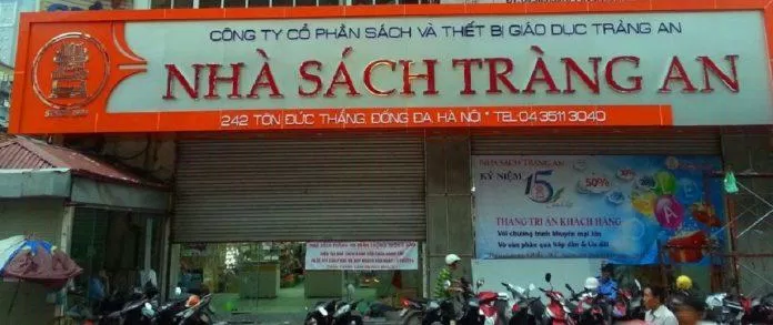 Nhá sách Tràng An tại Đống Đa Ảnh Internet)