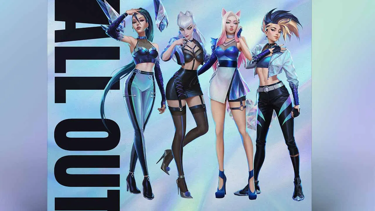 Nhóm nhạc nữ thực tế ảo K/DA. (Nguồn: Internet)