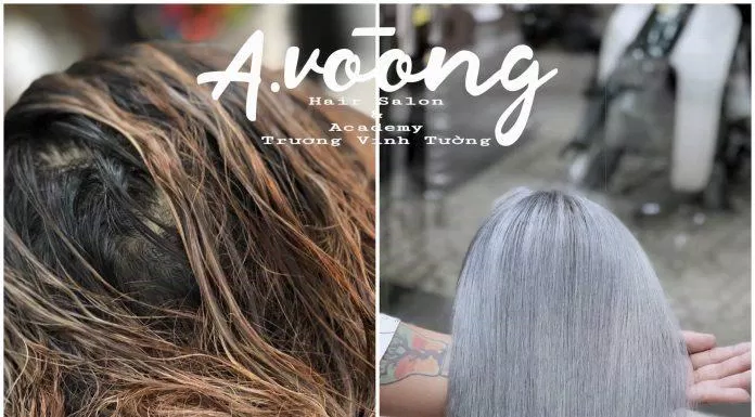Nhuộm phục hồi tóc là thế mạnh của A Vòong Hair Salon & Academy. (Nguồn: A Vòong Hair Salon & Academy)