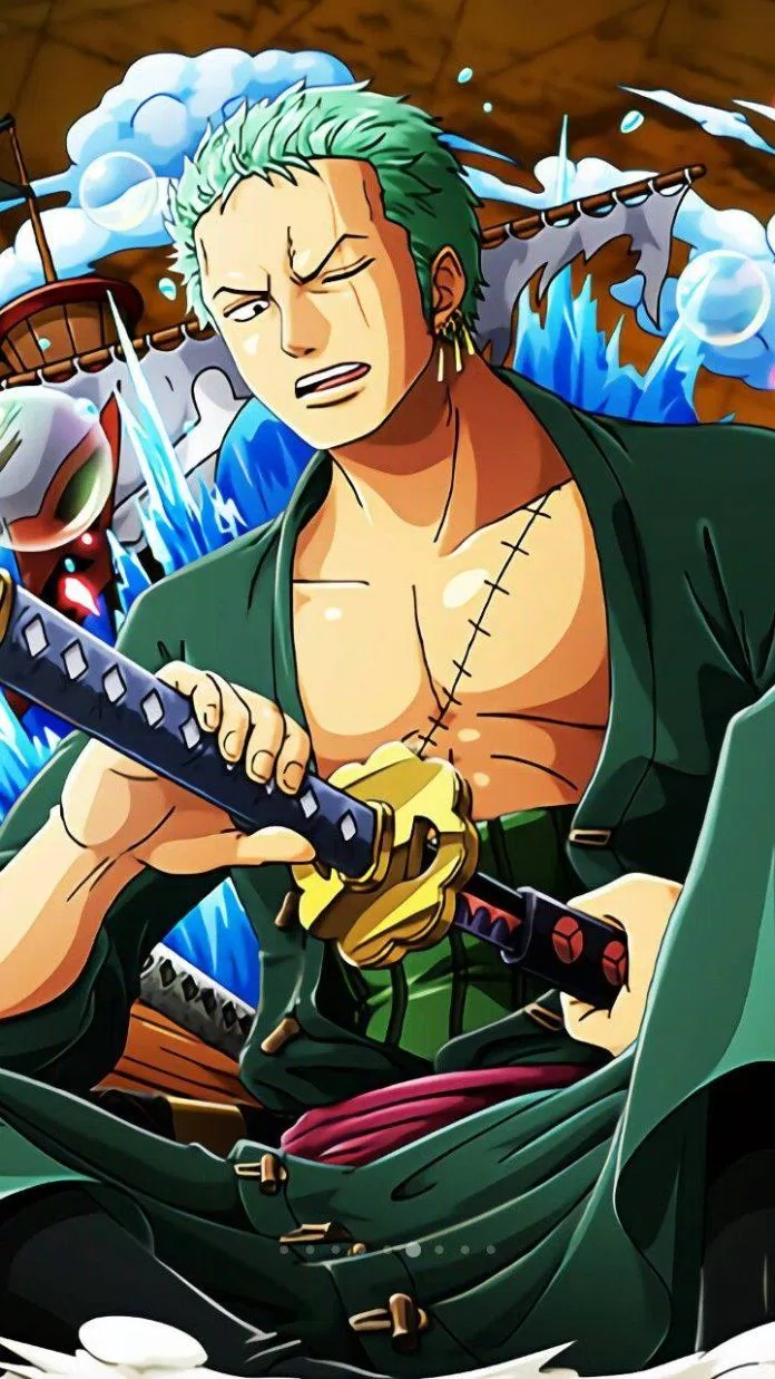Zoro cục xúc nhưng đôi khi cũng rất ngây thơ