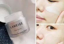 Review mặt nạ ngủ Laneige Time Freeze Sleeping Mask