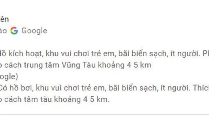 Review Blue Sapphire Resort Vũng Tàu (Ảnh Internet)
