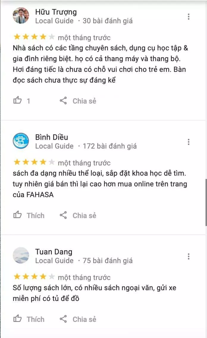 Review Nhà sách FAHASA Hà Nội (Ảnh Internet)