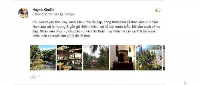 Review Hồ Tràm Beach Boutique Resort and Spa (Ảnh Internet)