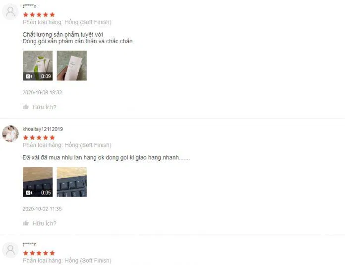 Đánh giá của khách hàng về kem chống nắng Missha tại Shopee. (Ảnh: BlogAnChoi)