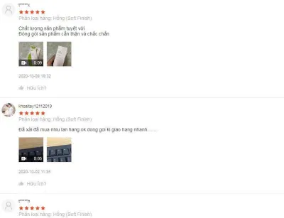 Đánh giá của khách hàng về kem chống nắng Missha tại Shopee. (Ảnh: BlogAnChoi)