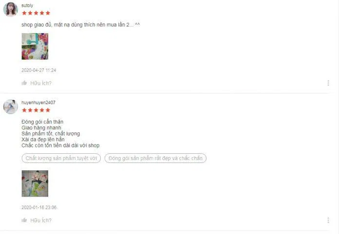 Review mặt nạ Wonjin Effect Hàn Quốc. (Ảnh: Internet)