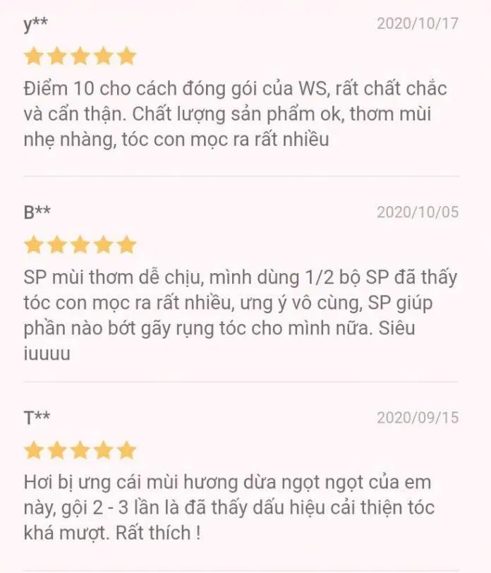 Phản hồi từ khách hàng trên Shopee (ảnh: BlogAnChoi)