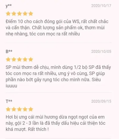 Phản hồi từ khách hàng trên Shopee (ảnh: BlogAnChoi)