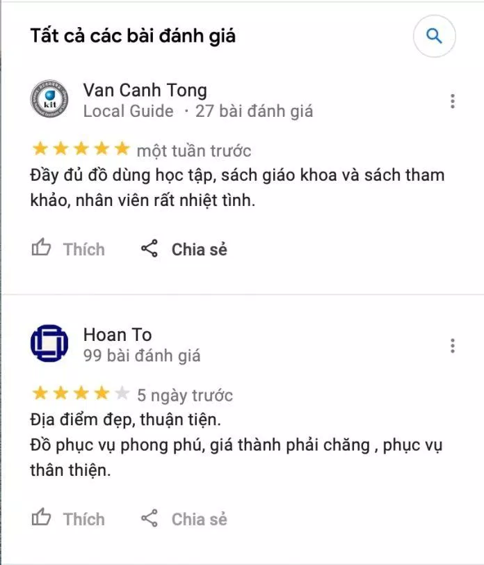 Review Nhà sách Trí Tuệ Hà Nội (Ảnh Internet)