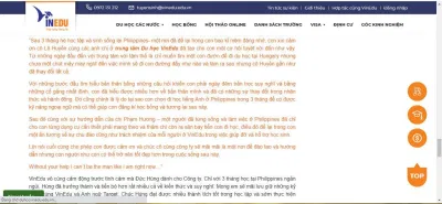 Tâm thư của học viên Đức Hùng gửi đến Công ty Tư vấn Du học VinEdu (Ảnh Internet)
