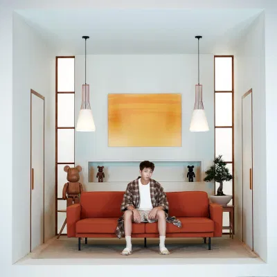 Ảnh trong album BE của RM (Ảnh: Internet)