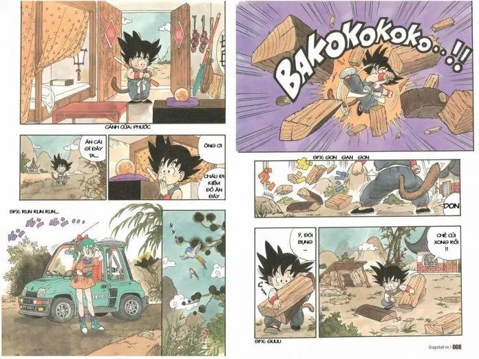 Goku "nhí" trong những tập đầu nhìn cũng dễ thương đấy chứ (Ảnh: Internet. Goku "nhí" trong những tập đầu nhìn cũng dễ thương đấy chứ (Ảnh: Internet.