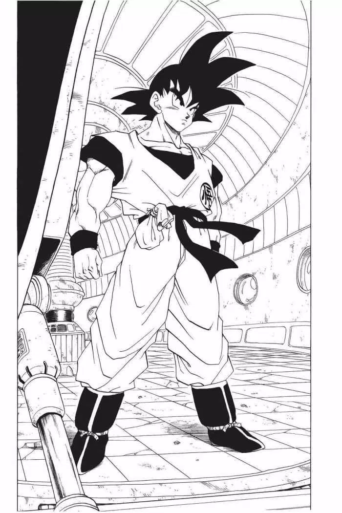 Son Goku "chuẩn men" khác hẳn lúc còn nhỏ (Ảnh: Internet).