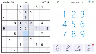 Một thử thách hằng ngày của game trí tuệ Sudoku cổ điển (Ảnh: internet)