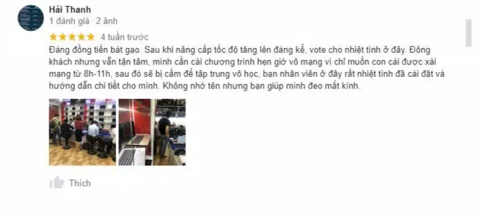 Đánh giá của khách hàng dành cho Sài Gòn Computer