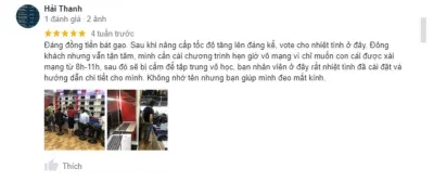 Đánh giá của khách hàng dành cho Sài Gòn Computer