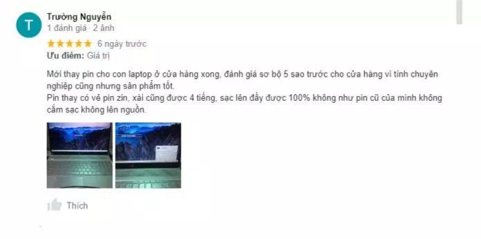 Trung tâm bảo hành One nhận được những đánh giá của khách hàng