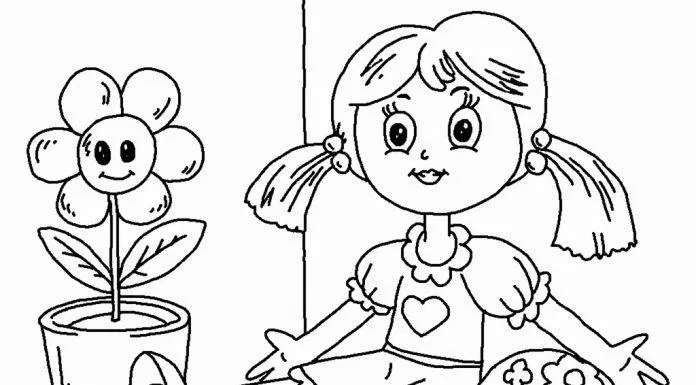 Tranh tô màu đẹp cho con gái. (Ảnh: Internet) 200+ tranh tô màu đẹp cho bé gái, đa dạng chủ đề khiến các bé thích mê - BlogAnChoi