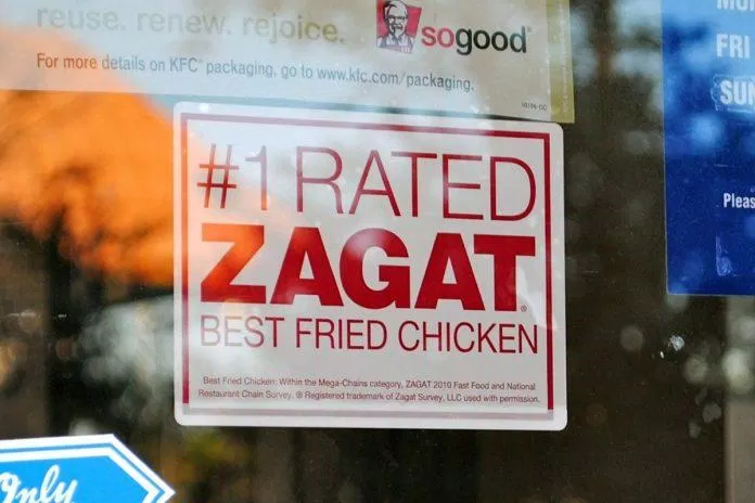 Zagat cũng là một hãng đánh giá nhà hàng có tiếng trên thế giới (Ảnh: Internet).