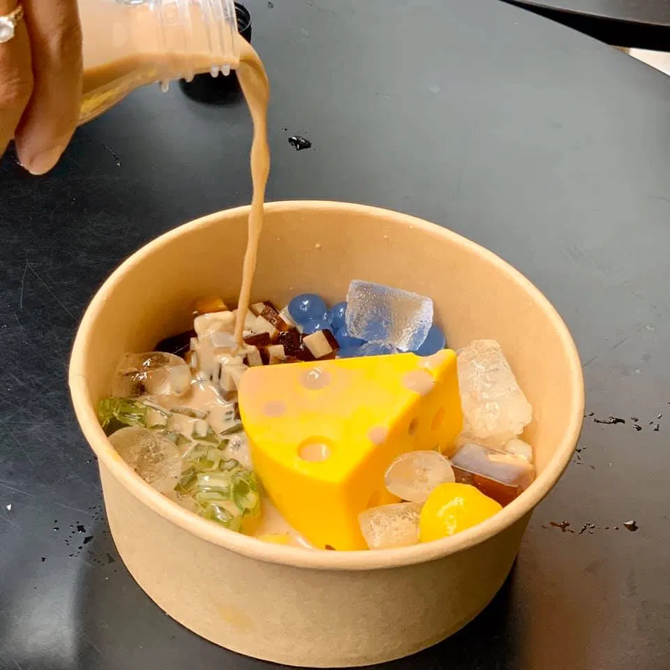 Set trà sữa phô mai Tom & Jerry (Ảnh: Internet).