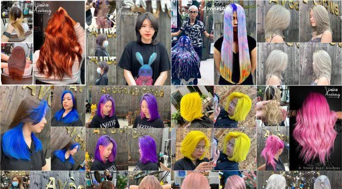 A Vòong Hair Salon & Academy còn đào tạo thợ chính chuyên nghiệp, sáng tạo ra các mẫu tóc cực kỳ bắt trend. (Nguồn: A Vòong Hair Salon & Academy)