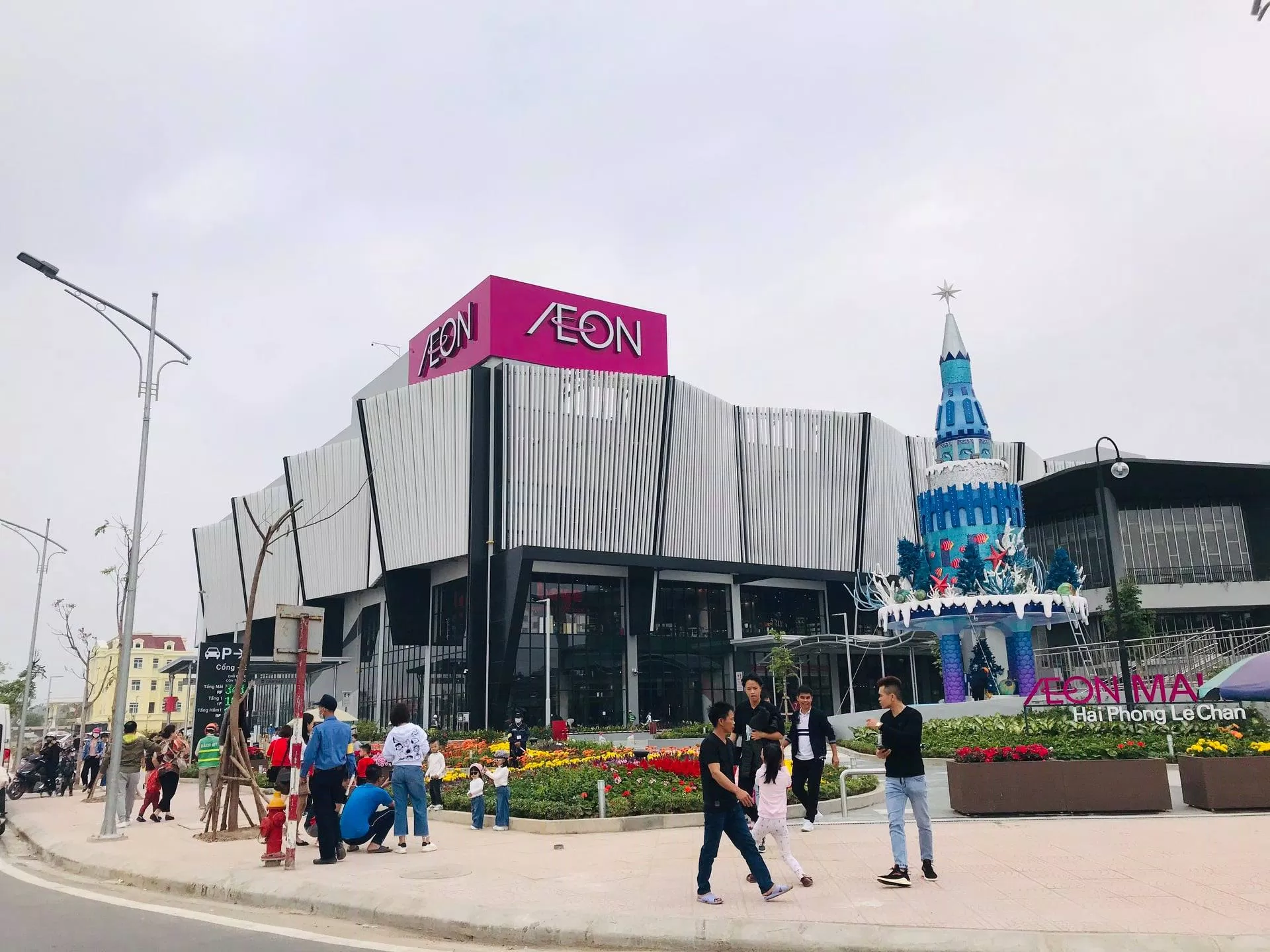 AEON MALL Hải Phòng khai trương ngày 14/12 vừa rồi. (Ảnh: Internet)