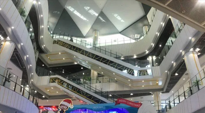 Không gian bên trong AEON MALL Hải Phòng. (Ảnh: Internet)