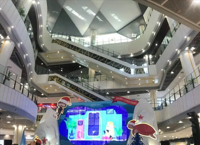 Không gian bên trong AEON MALL Hải Phòng. (Ảnh: Internet)