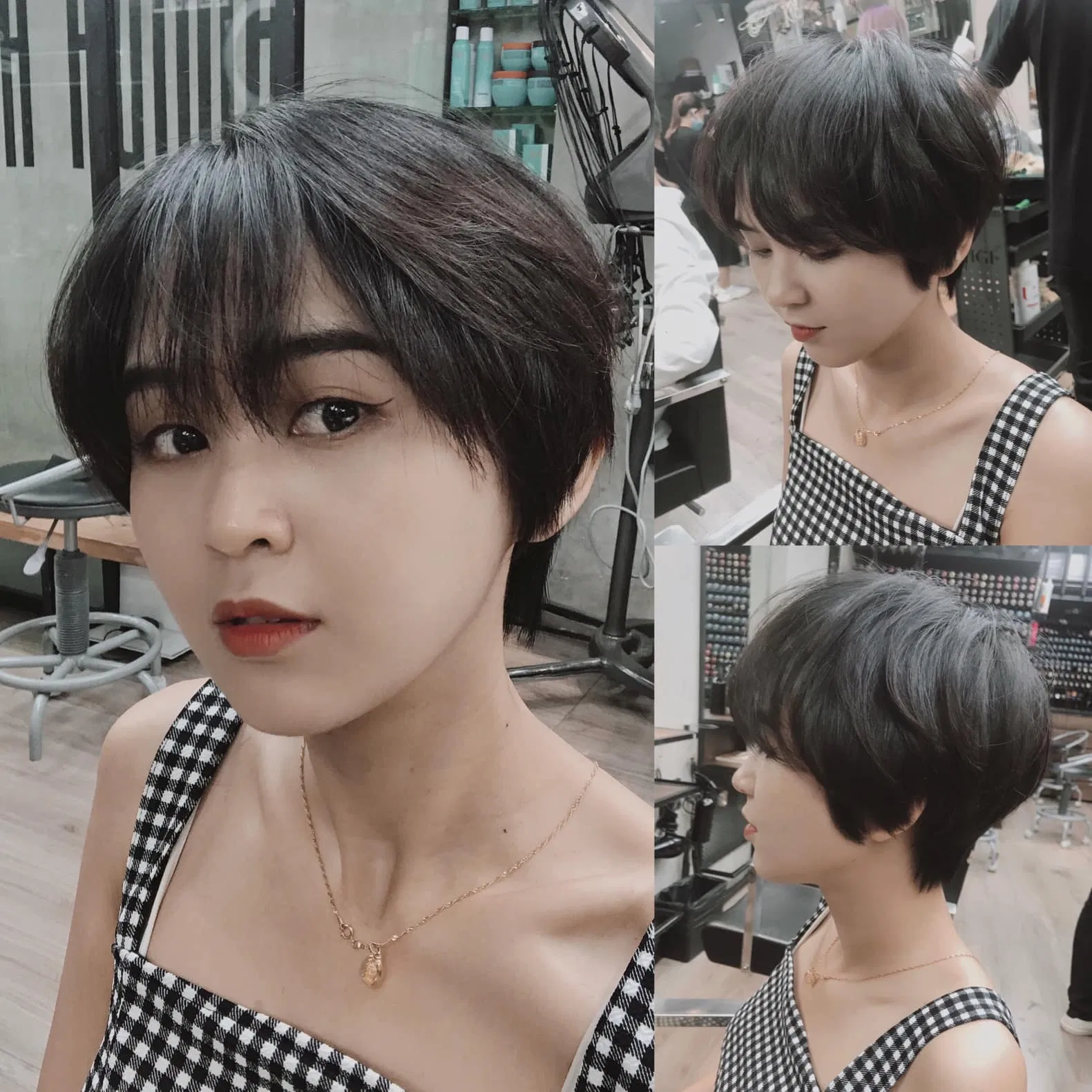 Kiểu tóc ngắn hot tại Amida Hair Salon. (Nguồn: Amida Hair Salon)