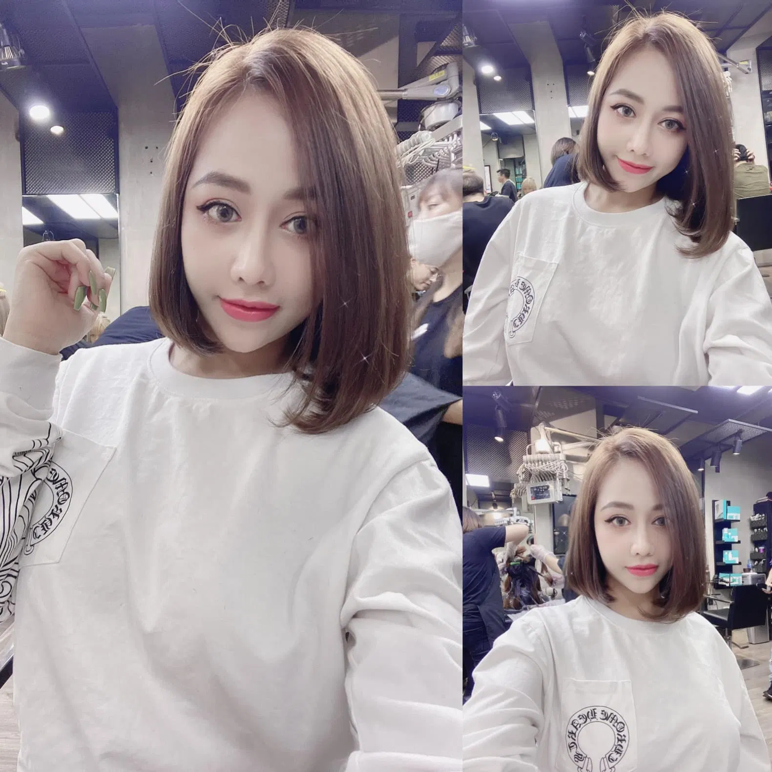 Kiểu tóc ngắn hot tại Amida Hair Salon. (Nguồn: Amida Hair Salon)