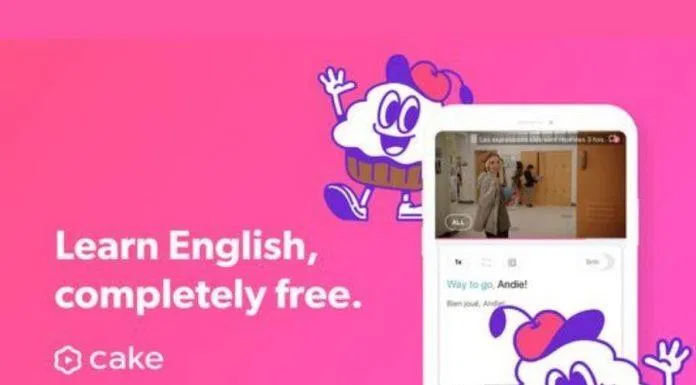 Bạn có thể học tiếng Anh hoàn toàn miễn phí trên app Cake (Nguồn: Internet)