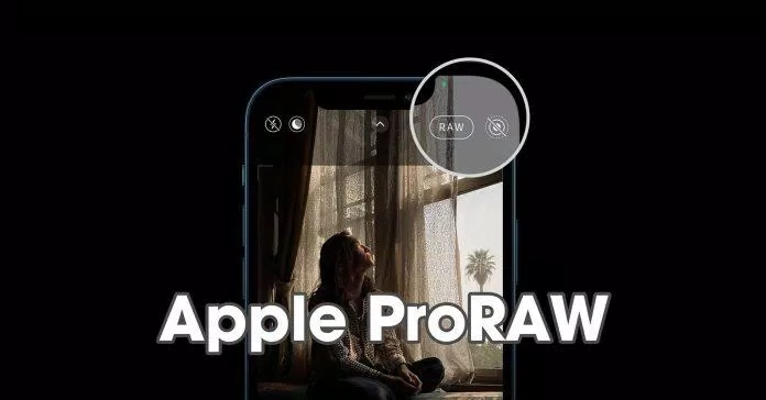 Proraw được thêm vào ứng dụng chụp ảnh trên Iphone 12 Promax (Ảnh: Internet)